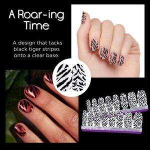 “A Roaring Time” Tiger Stripe clear overlays for over any color you choose.